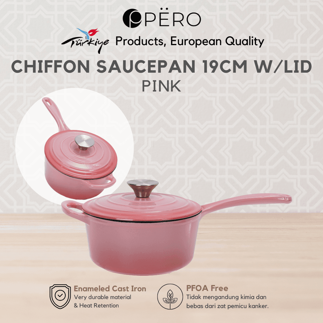 Chiffon Saucepan 18cm With Lid