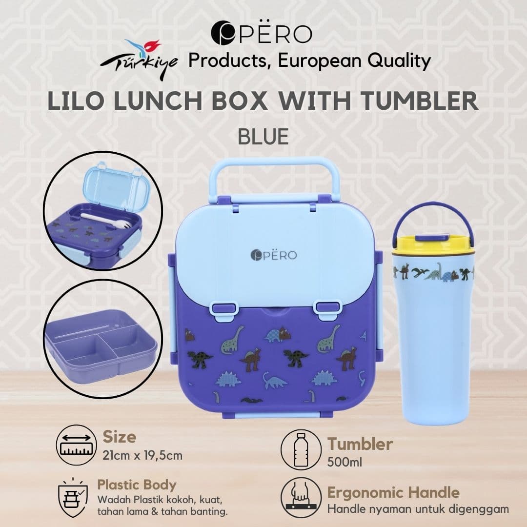 Lilo Lunch Box with Tumbler