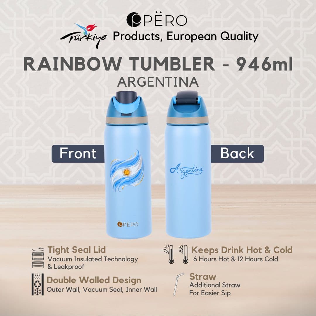 Rainbow Tumbler Edisi Negara