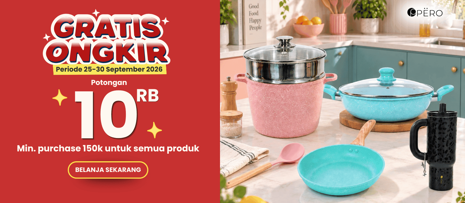 Gratis Ongkir Pot 10rb