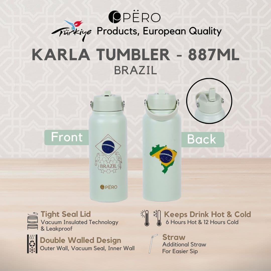 Karla Tumbler 887ml Edisi Negara