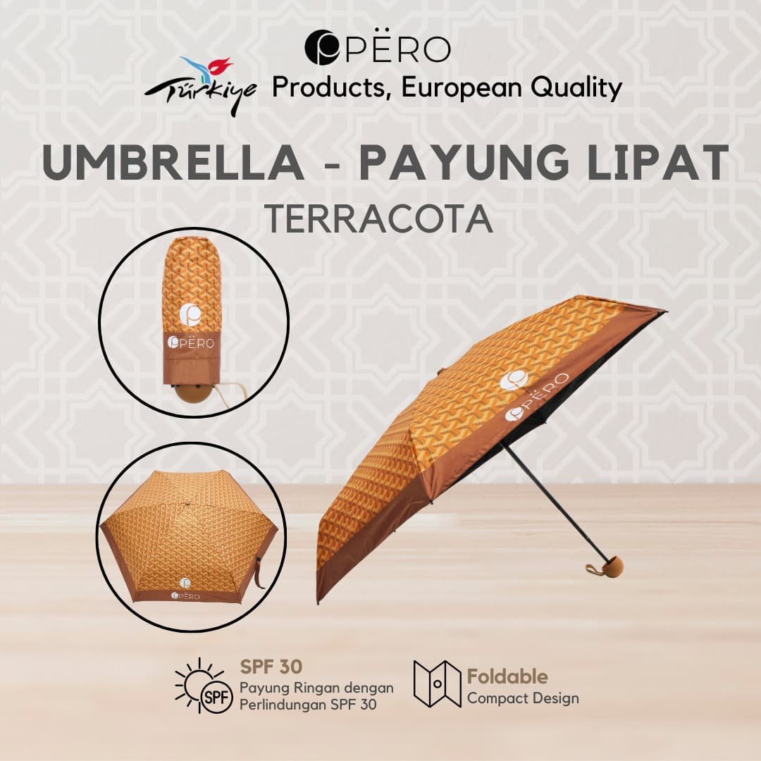 Pero Payung Lipat UV Protection Foldable Umbrella Anti UV Ringan Compact